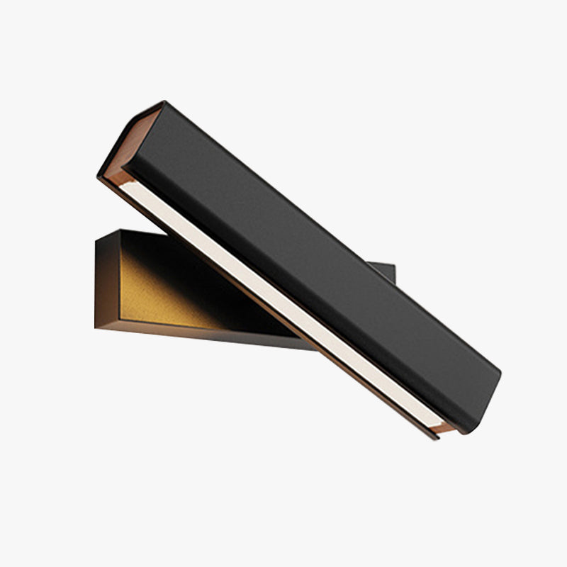 Arisha Modern Rectangles Metal Rotatable Wall Lamp