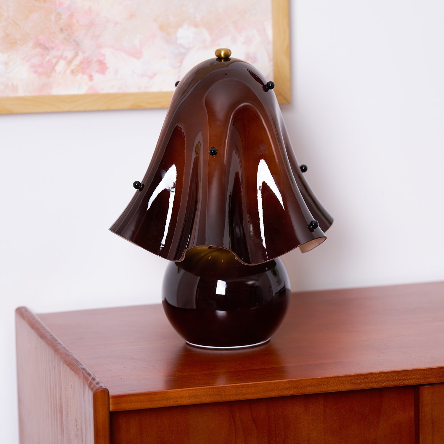Musa Table Lamp Sculptural Bell Flower Bedroom
