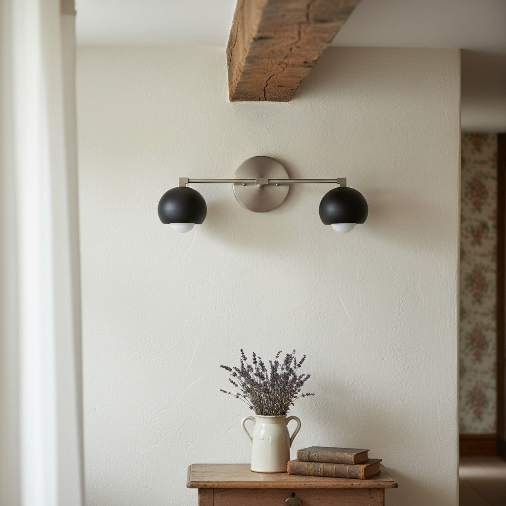 Chroma Globe Wall Sconce Bathroom Light