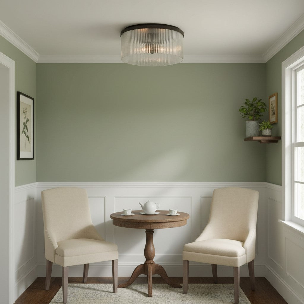 Haze Ceiling Light Glass&Metal