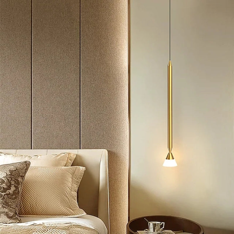 Arisha Linear Metal Pendant Light Living Room / Bedroom - Letslighting