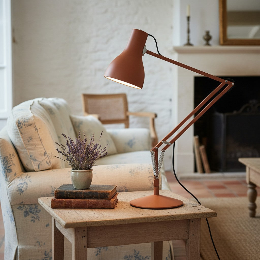 Archive Table Lamp Metal Construction Task
