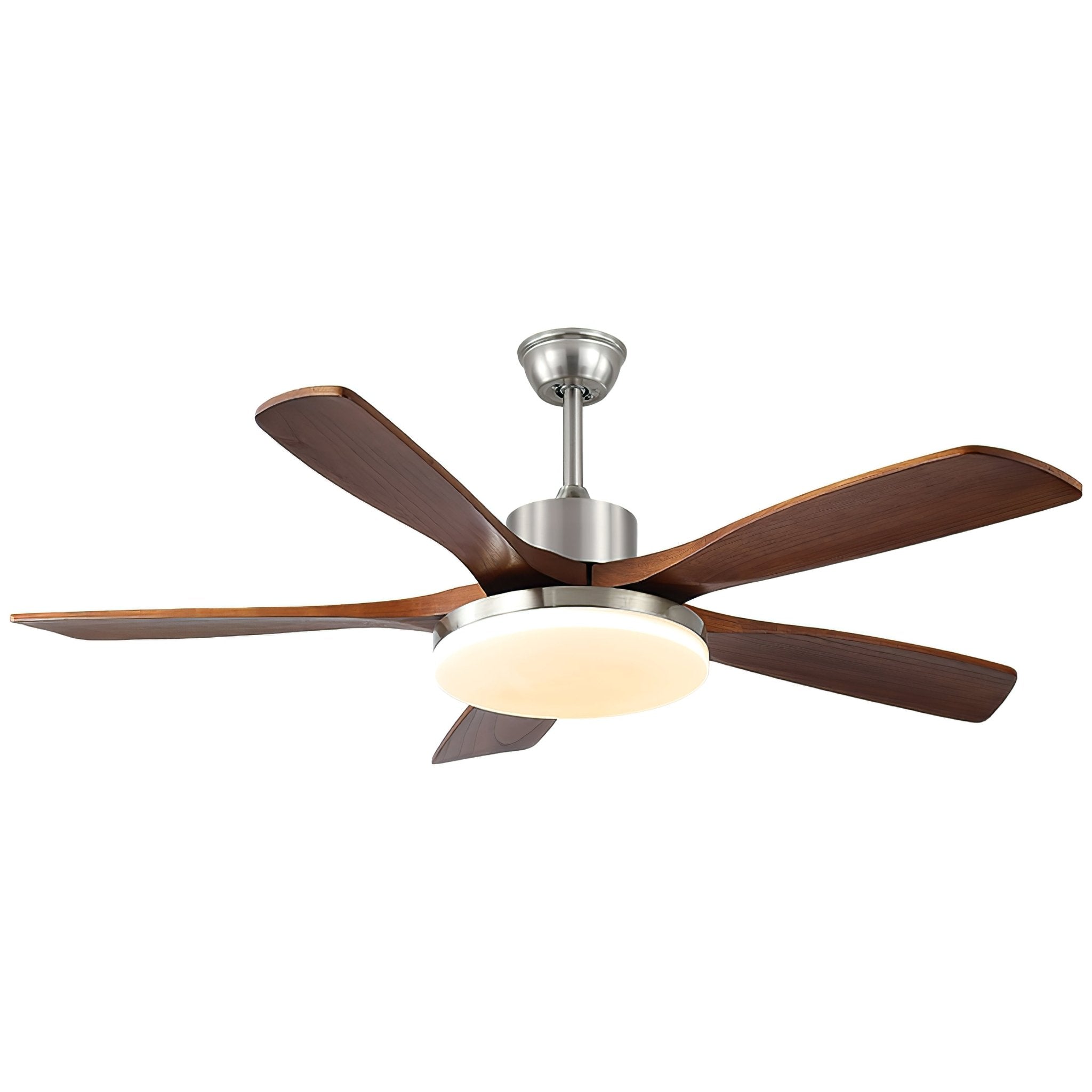 Orvian Modern Wood Ceiling Fan Light - Letslighting