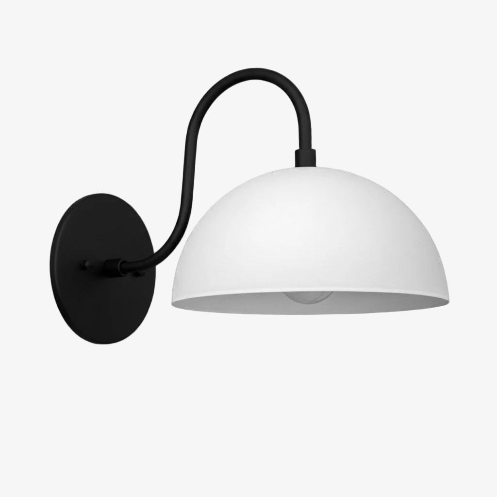 Disc Wall Sconce Metal Modern Vintage Hallway