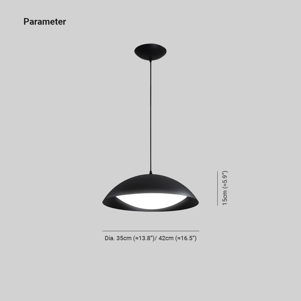 Valentina Modern Minimalist Pendant Light Metal Dining Room - Letslighting