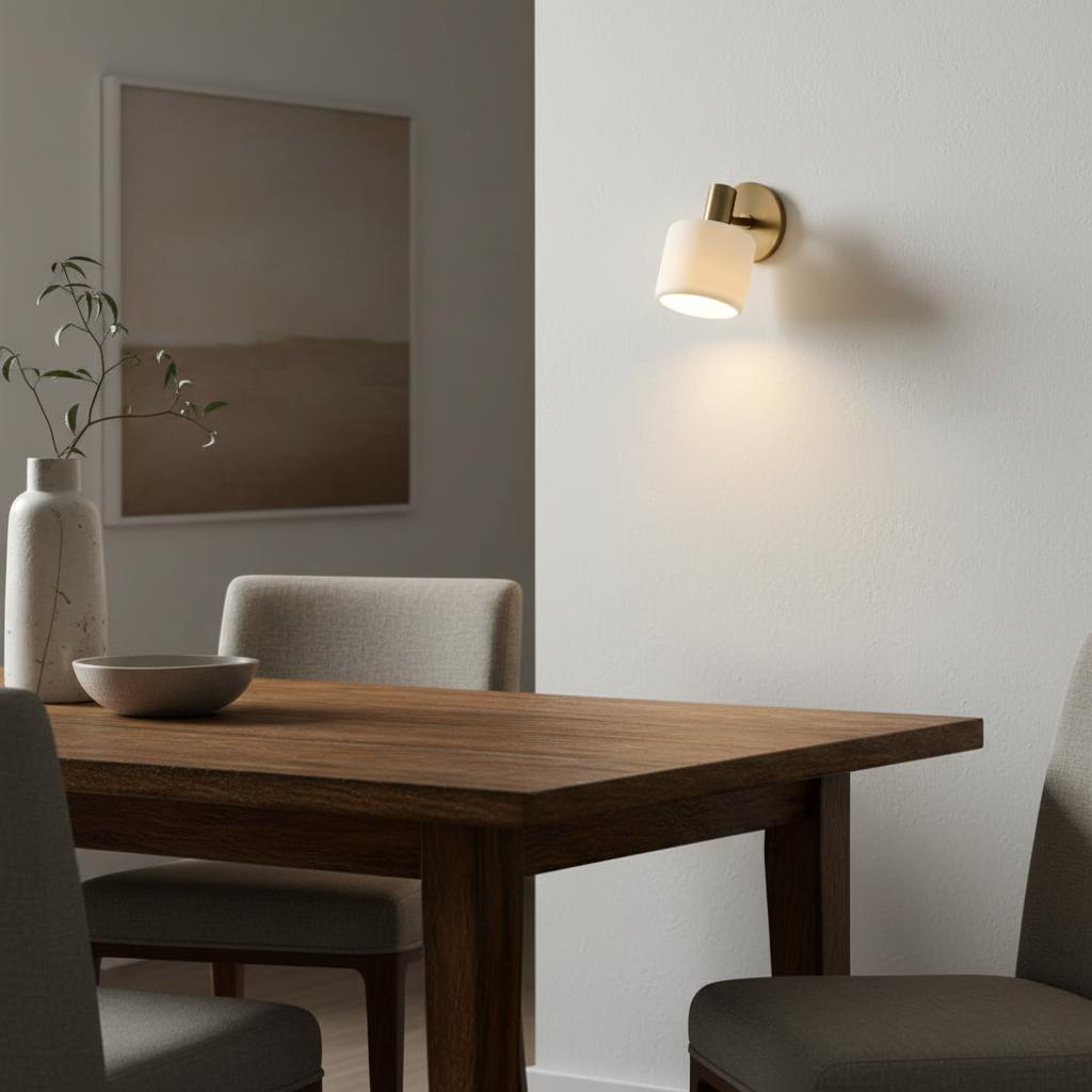 Kiln Porcelain Metal Wall Sconce