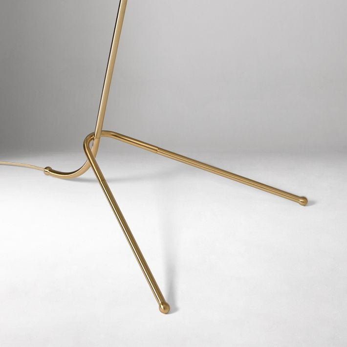 Curve Modern Fabric Floor Lamp