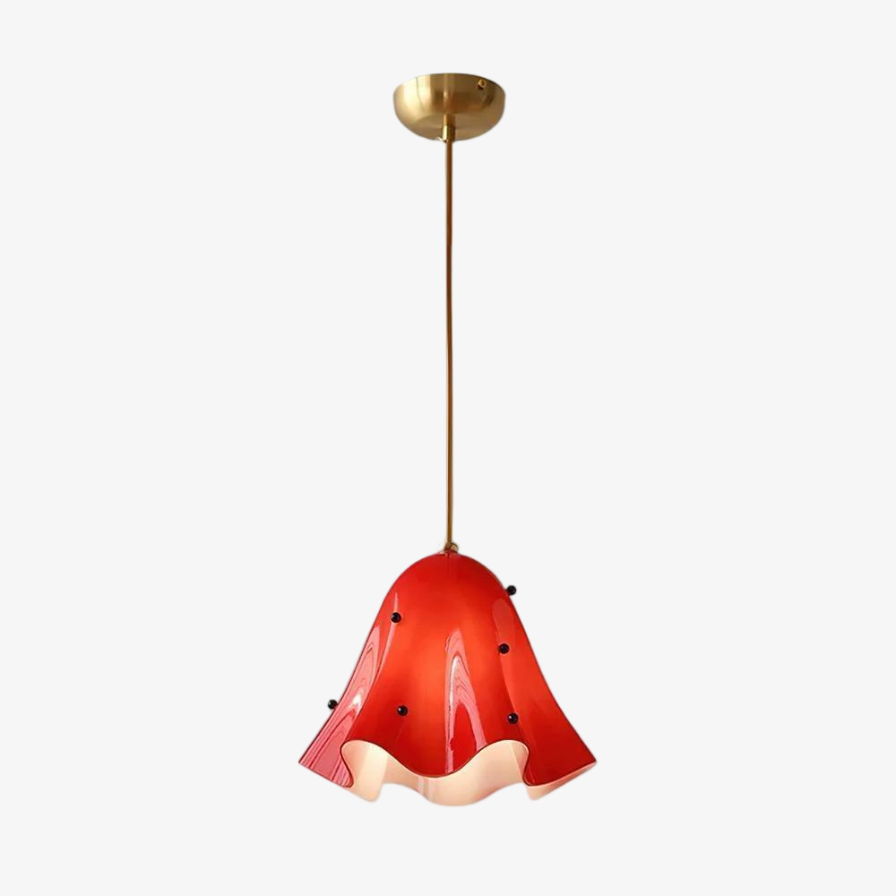 Musa Artistic Glass Modern Bloom Inspired Ceiling Lamp