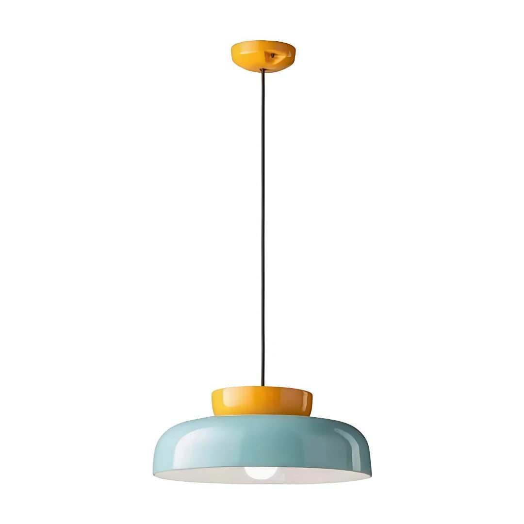 Hues Ceramic Bowl  Pendant Light