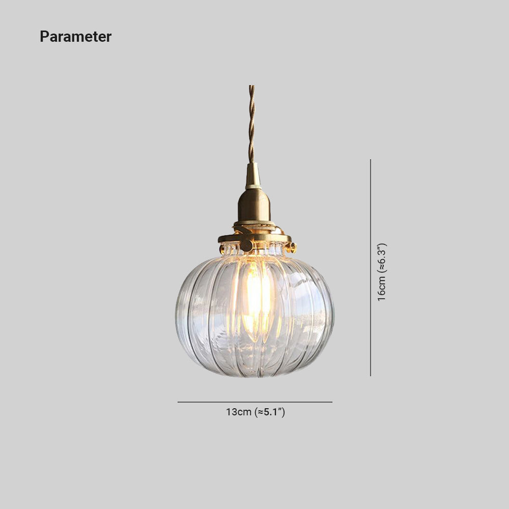Valentina Retro Luxury Glass Pendant Light - Letslighting