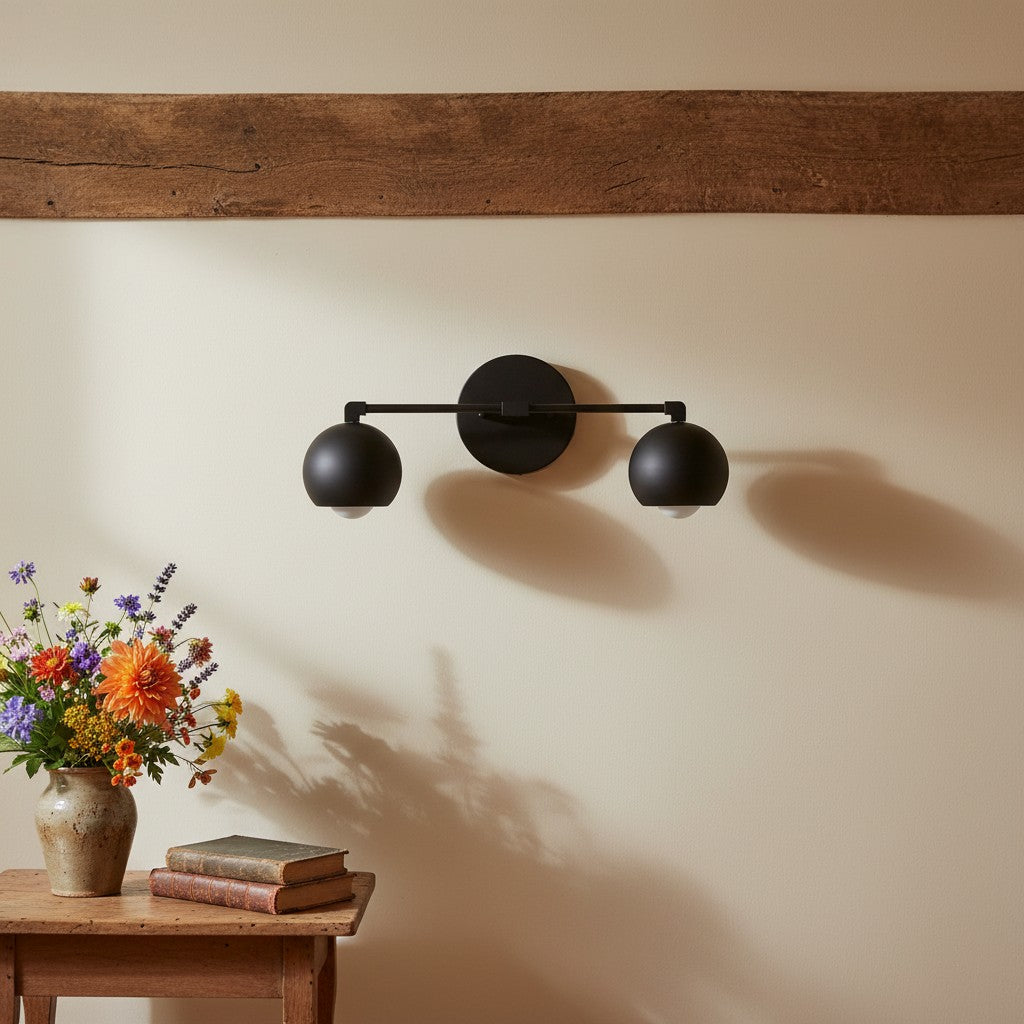 Chroma Globe Wall Sconce Bathroom Light