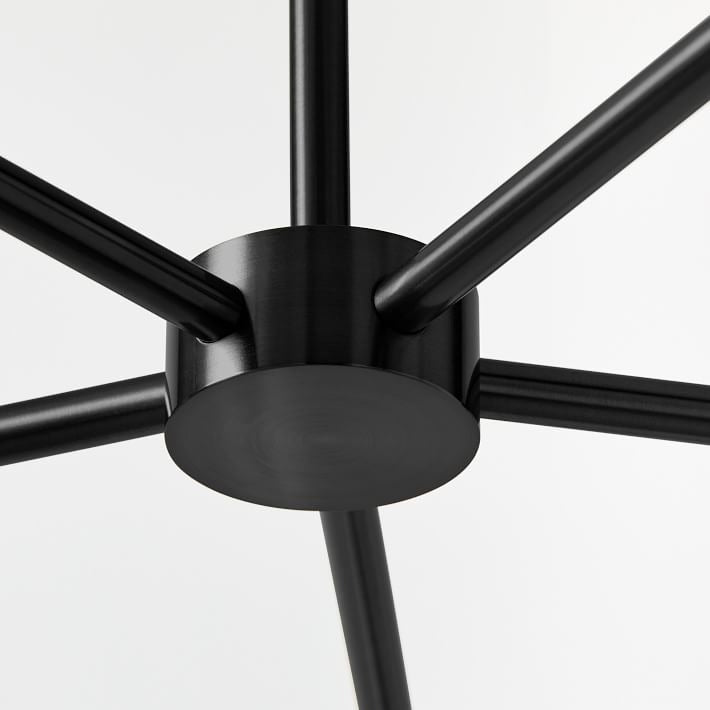 Cone Sculptural 5-Light Chandelier Dining