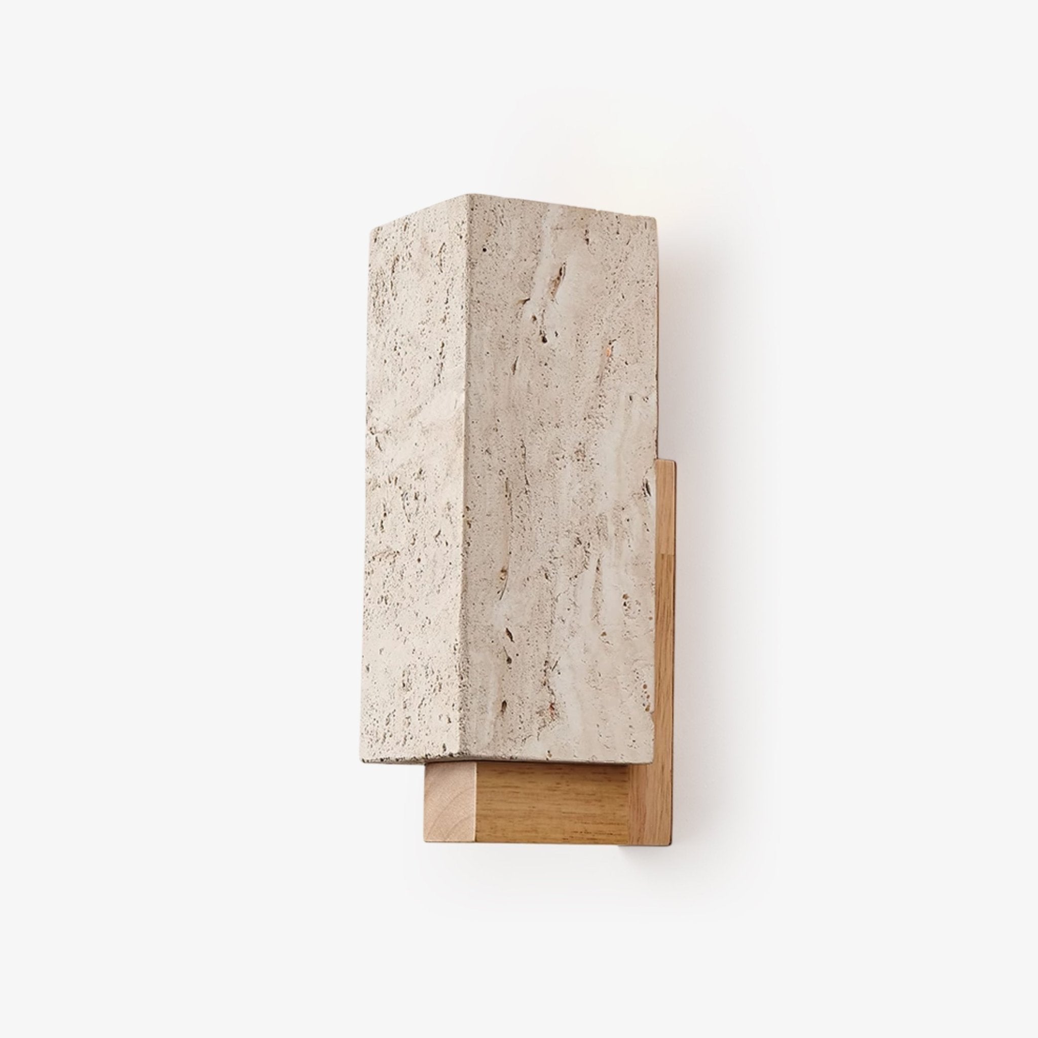 Elsoran Travertine Block Wall Light