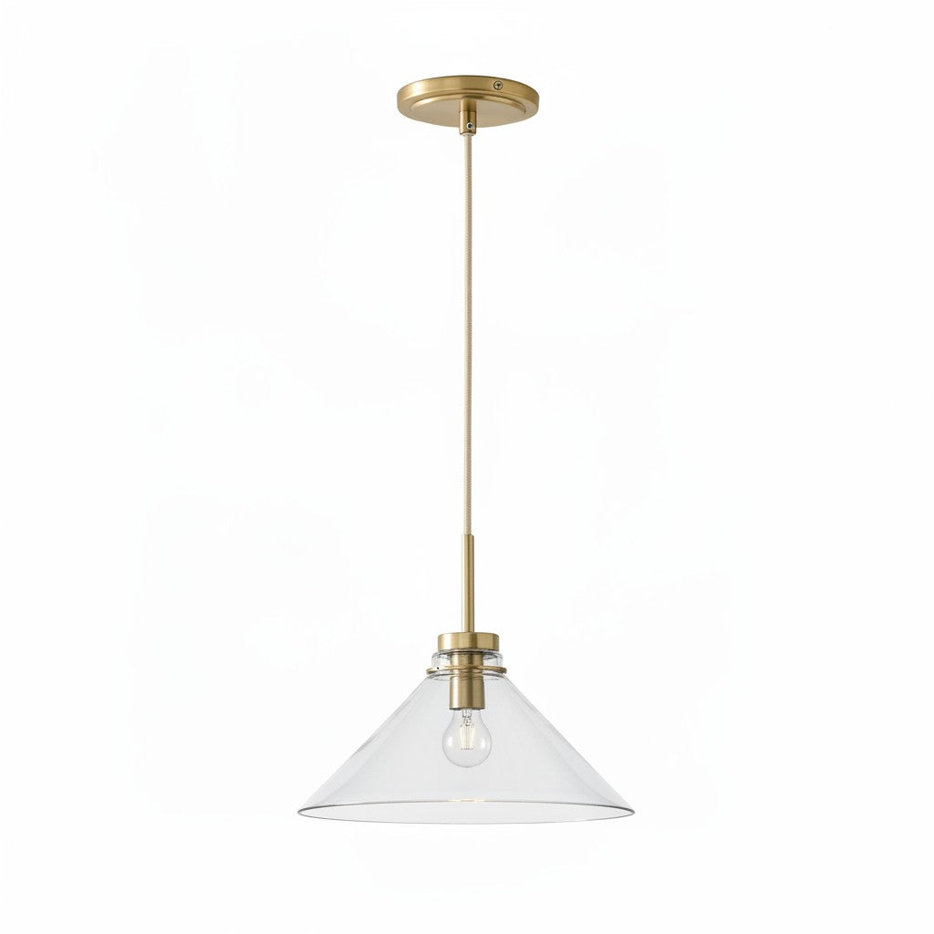 Grange Pendant Light Metal&Glass