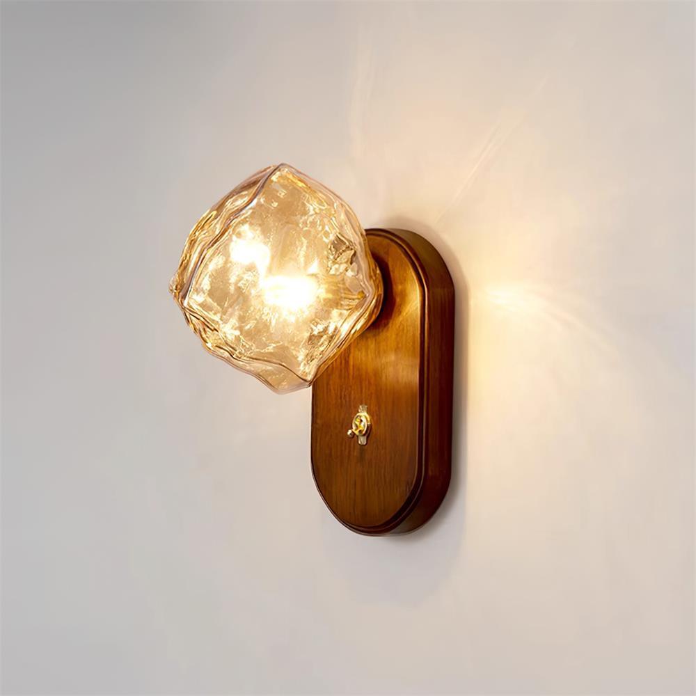 Ice Wall Lamp Cubes Faceted Cube - Letslighting