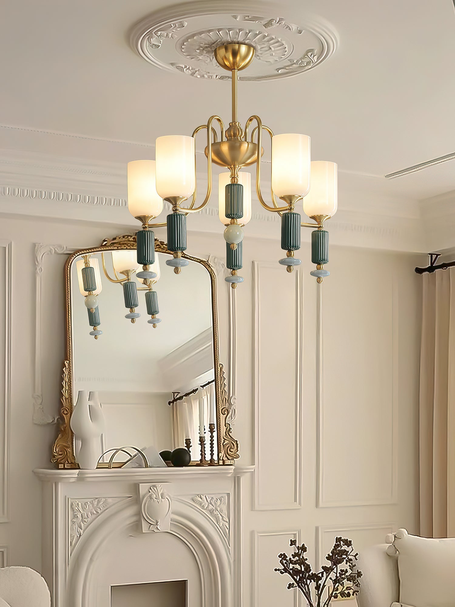 Luceren Ceramic Chandelier - Letslighting