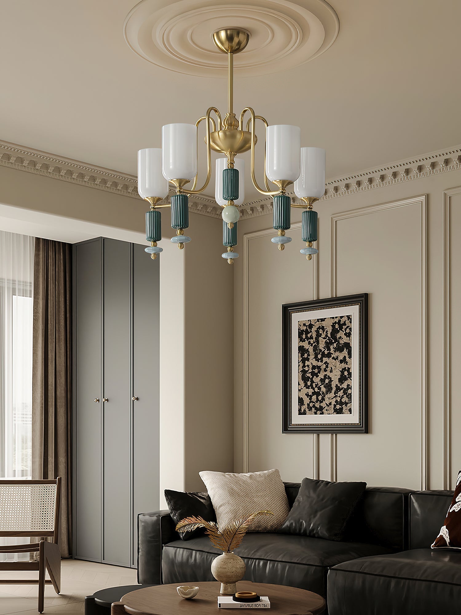 Luceren Ceramic Chandelier - Letslighting