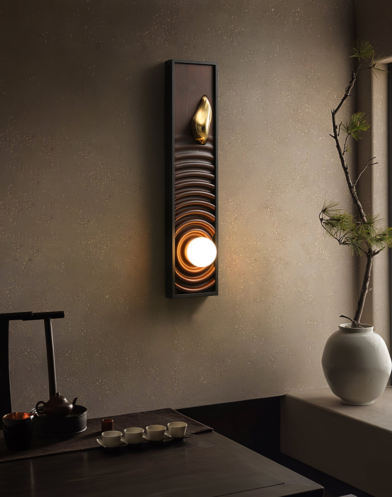 Solano Modern Wood Wall Light