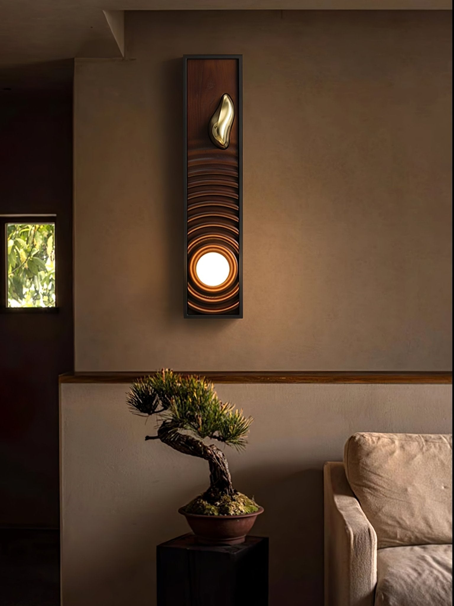 Caleb Vintage Wood Wall Lamp - Letslighting