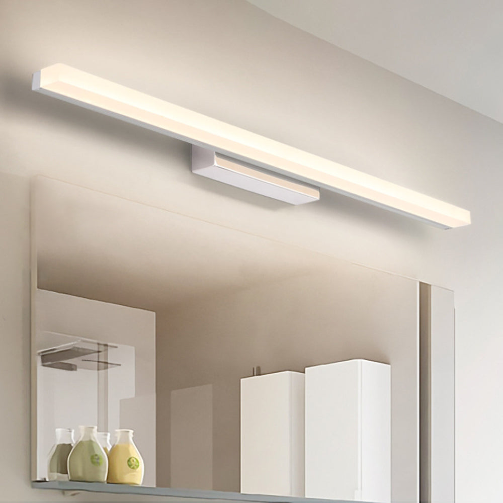 Arisha Minimalist Metal Linear Mirror Vanity Wall Lamp