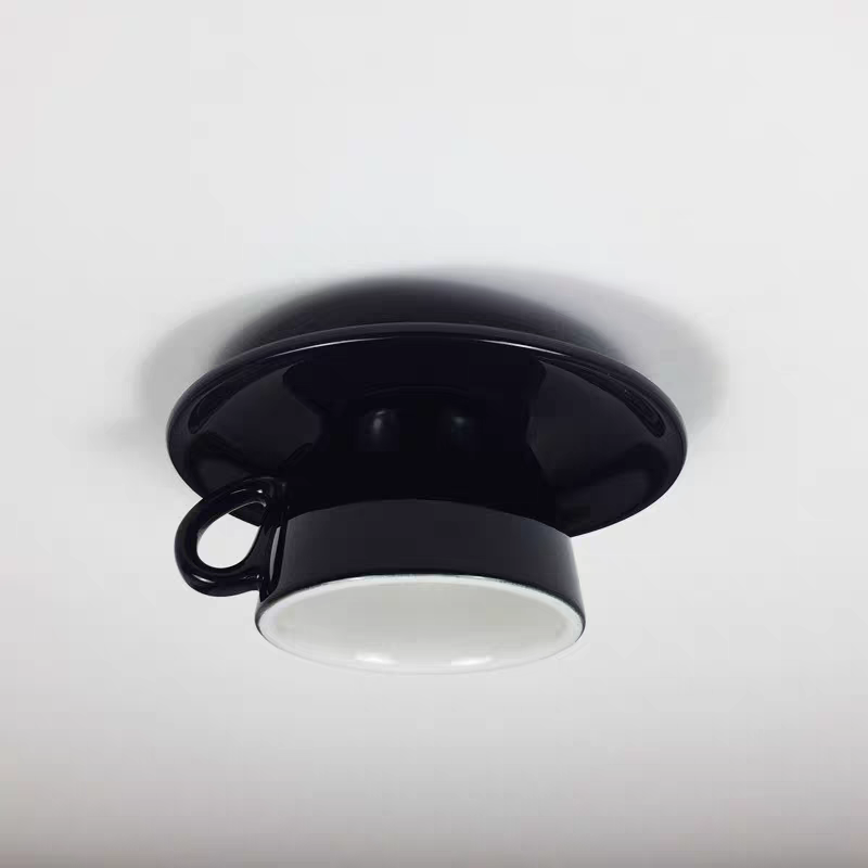 Valentina Modern Coffee Cups Ceramic Flush Ceiling Lighting - Letslighting
