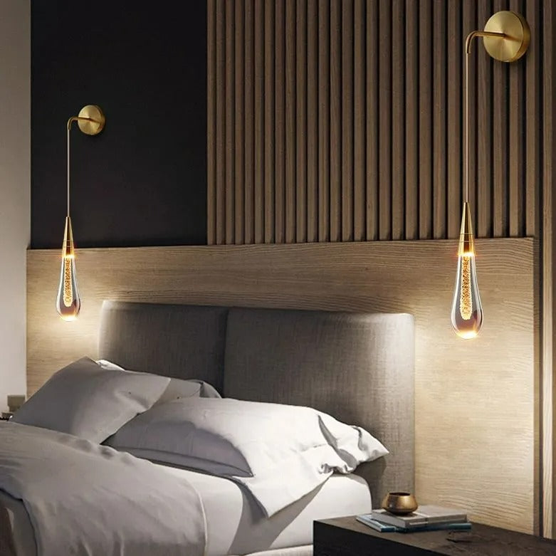 Kristy Modern Water Drop Wall Lamp