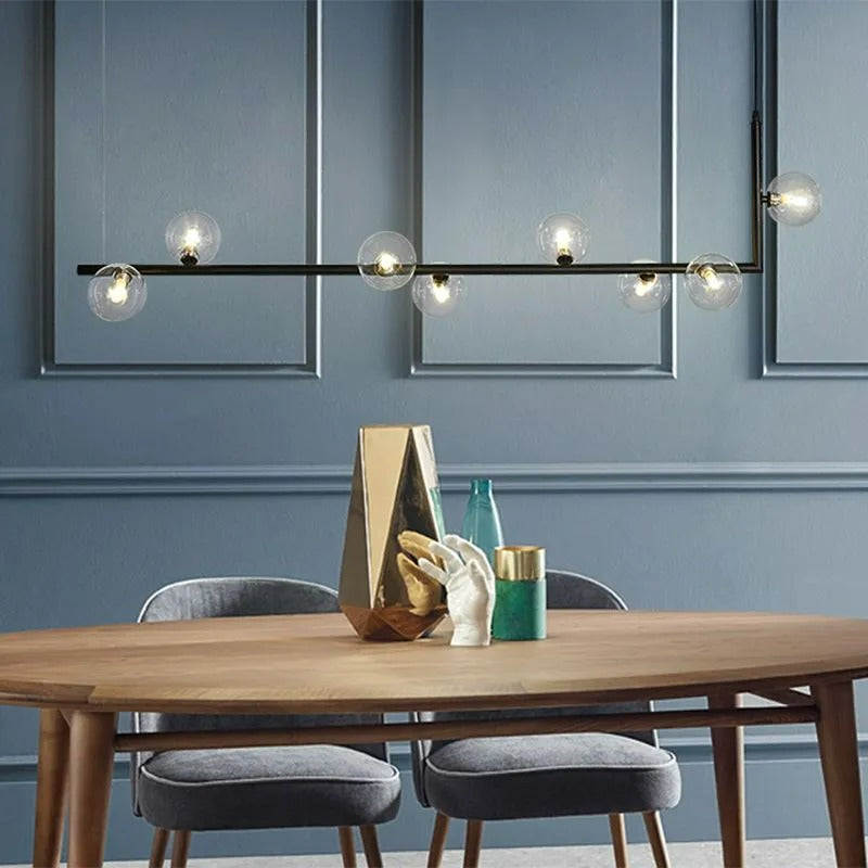 Valentina Minimalist Linear Pendant Light 6/8 Heads