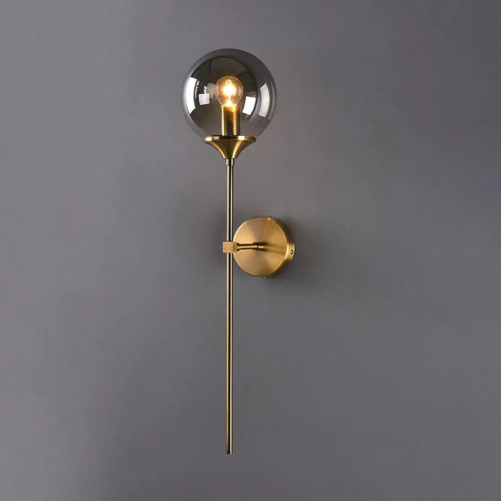 Valentina Modern Globe Glass Wall Lamp - Letslighting