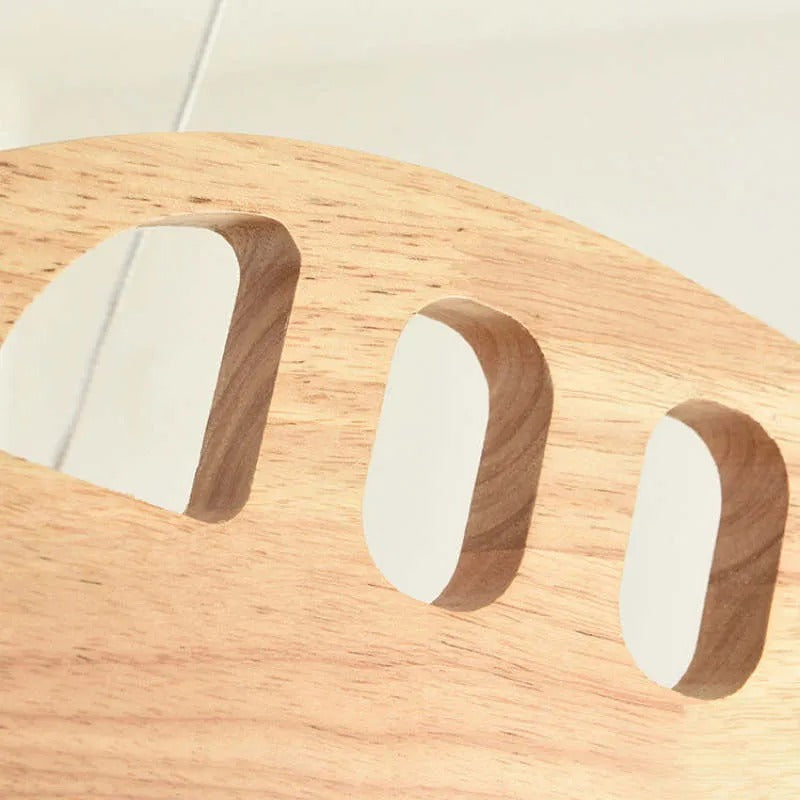 Arisha Vintage Airplane Shape Pendant Light, Wood - Letslighting