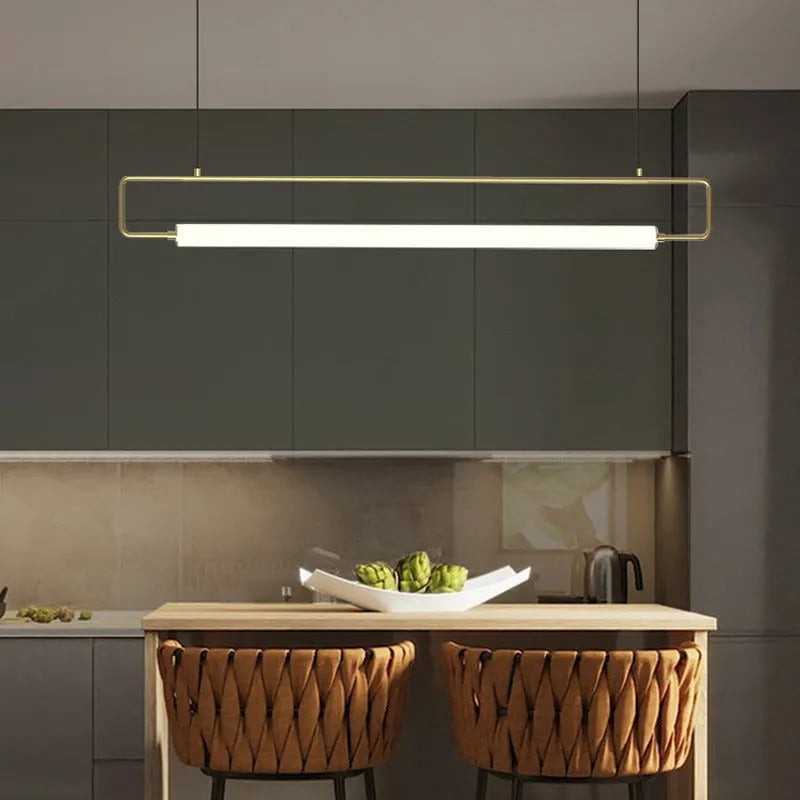 Arisha Modern Minimalist rectangular Pendant Light - Letslighting