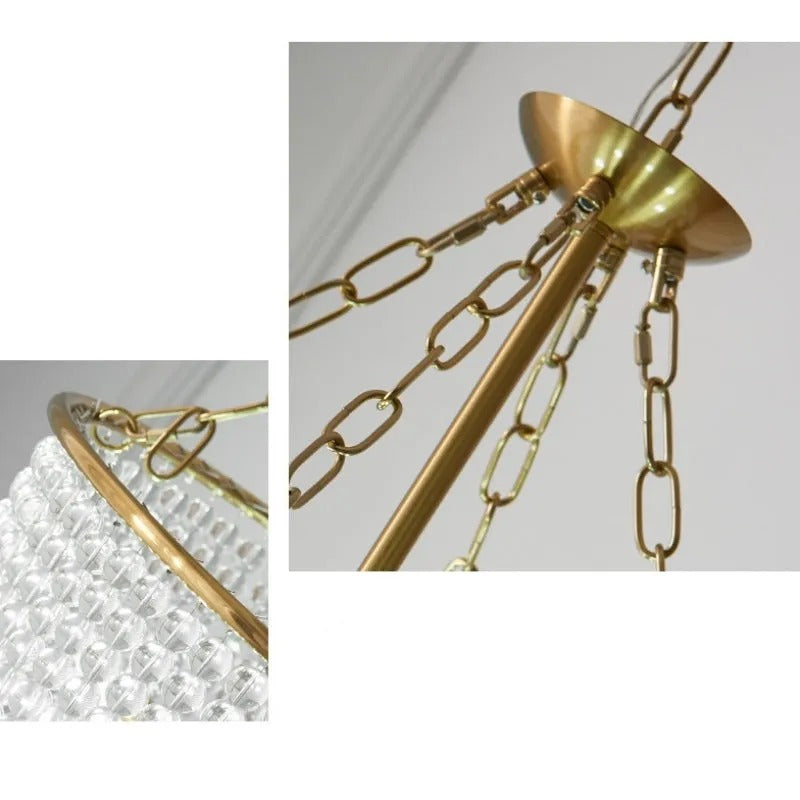 Silva Modern LED Chandelier Crystal Living Room Bedroom - Letslighting