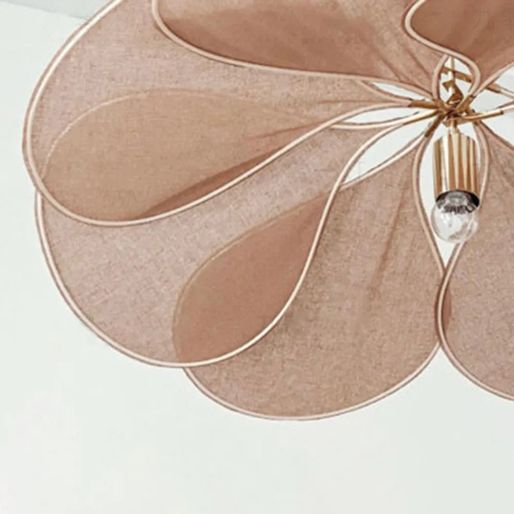 Ritta Pendant Light Vintage Rustic Wabi Sabi Fabric - Letslighting