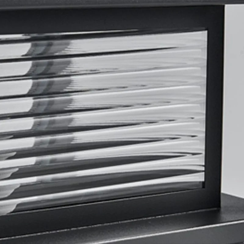 Ray LED Rectangular Metal Outdoor Lamps
