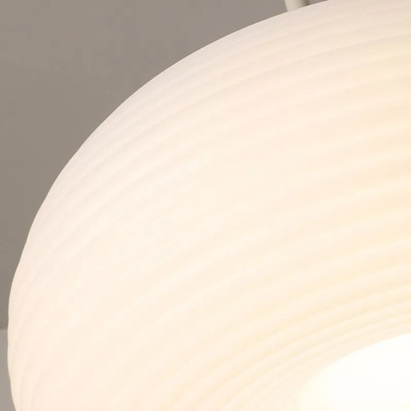 Ritta Drum Shape Pendant Light Metal & Acrylic