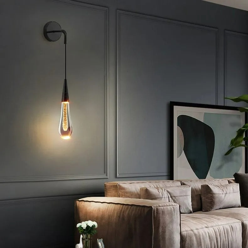 Kristy Modern Water Drop Wall Lamp