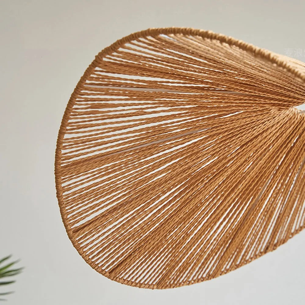 Ritta Rustic Twine Pendant Light - Letslighting