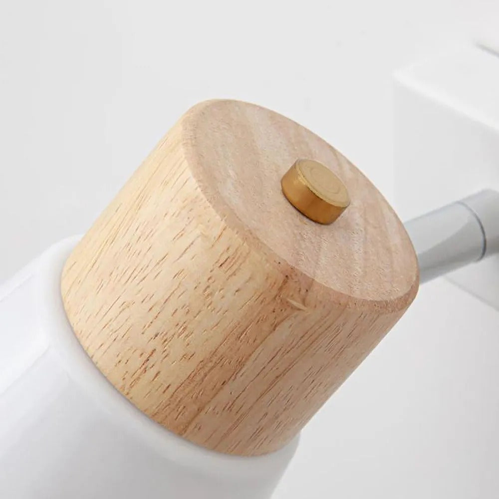 Muto Wall Lamp Nordic Vanity Mirror Front Wood Glass Basement - Letslighting