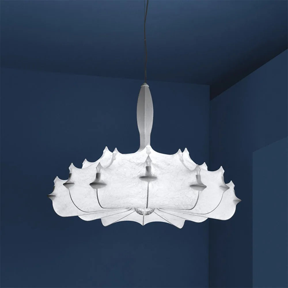 Ritta Modern Artificial Silk Pendant Light - Letslighting