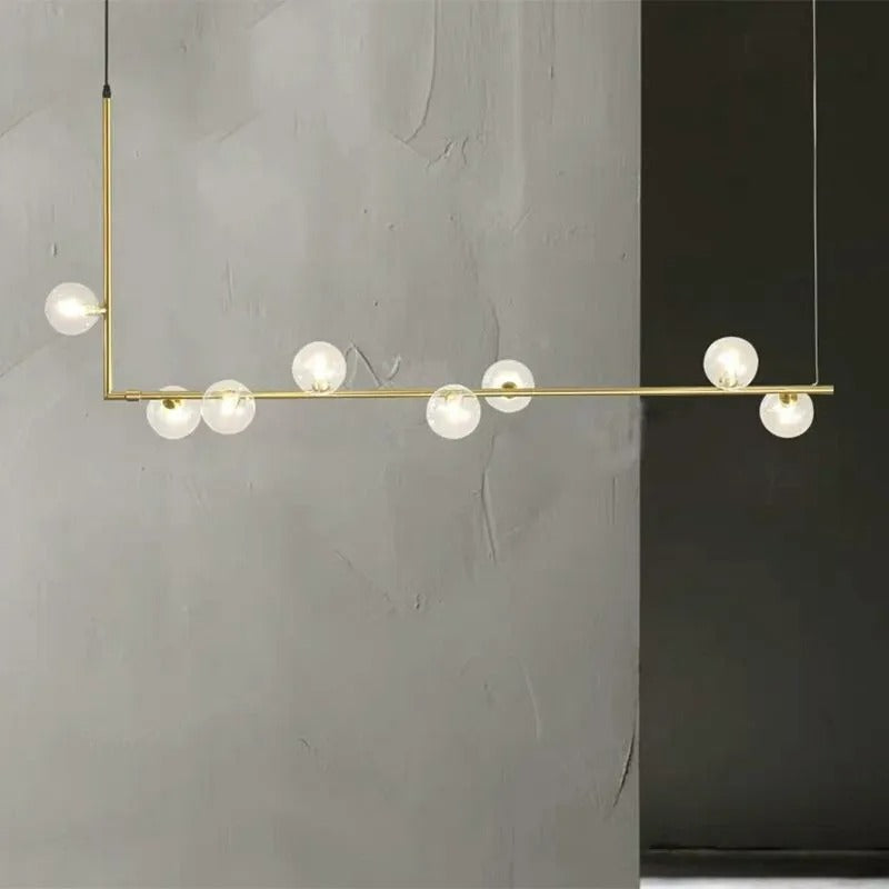 Valentina Minimalist Linear Pendant Light 6/8 Heads