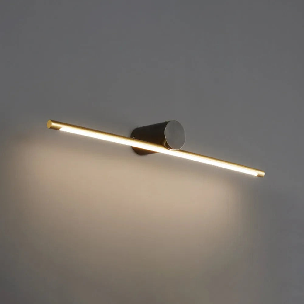 Arisha Minimalist Linear Acrylic Wall Lamp Mirror Front Vanity Light - Letslighting