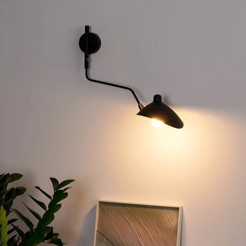 Arisha Wall Lamp Industry Metal Living Room