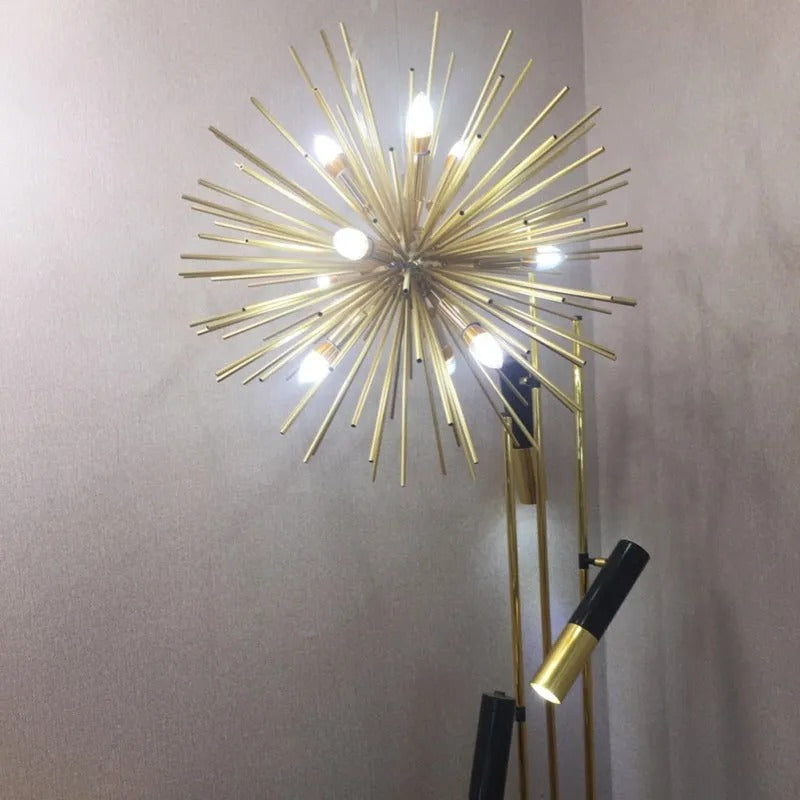 Arisha Modern LED Chandelier Metal Dining Living Room Bedroom
