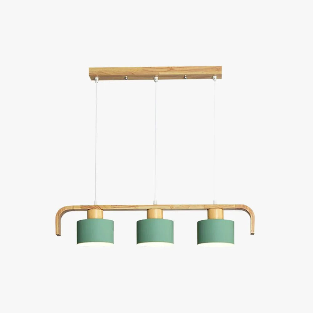 Valentina Pendant Light Cylinder Nordic Bamboo Bedroom