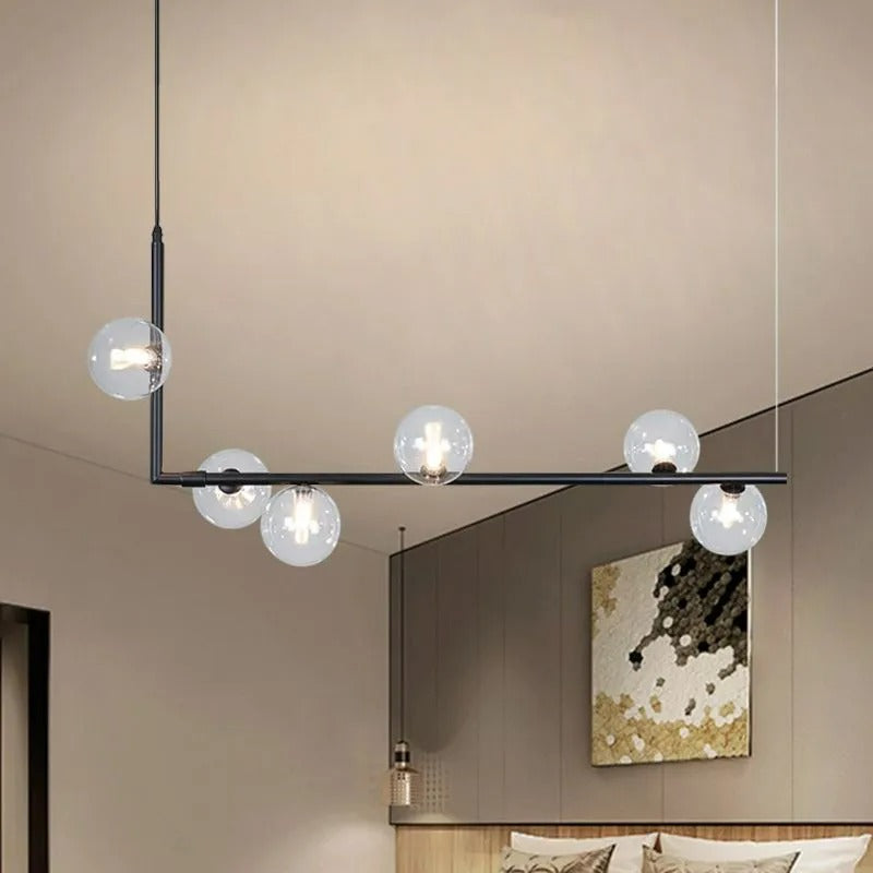 Valentina Minimalist Linear Pendant Light 6/8 Heads