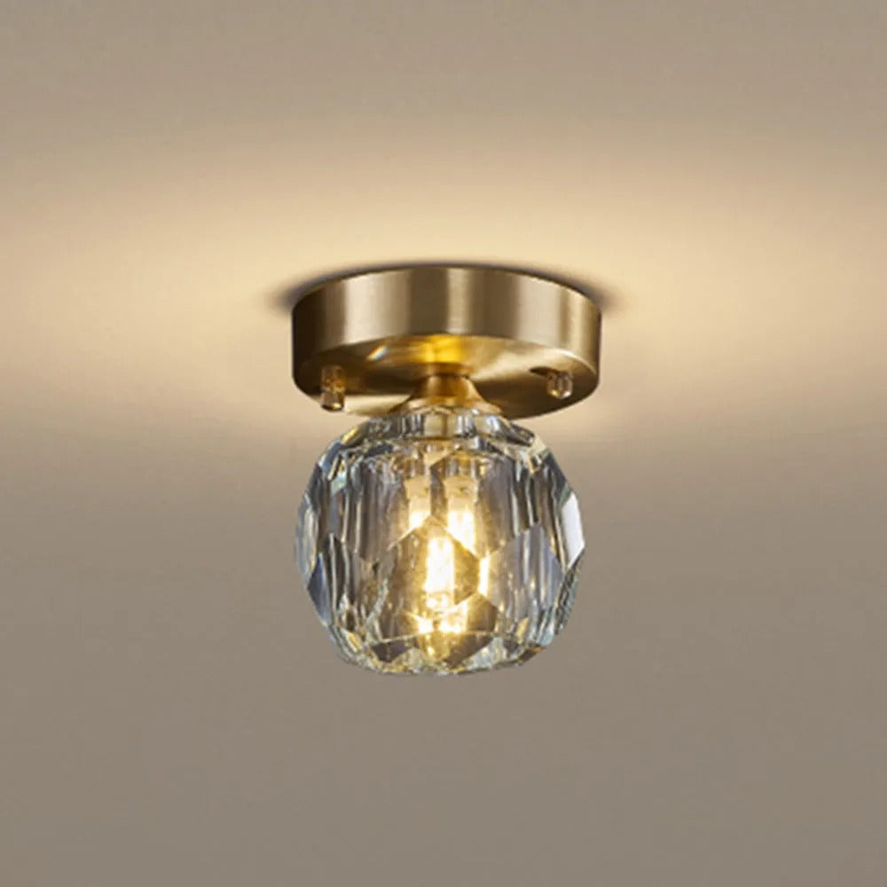 Kristy Luxury Diamond Acrylic Flush Mount Ceiling Light - Letslighting