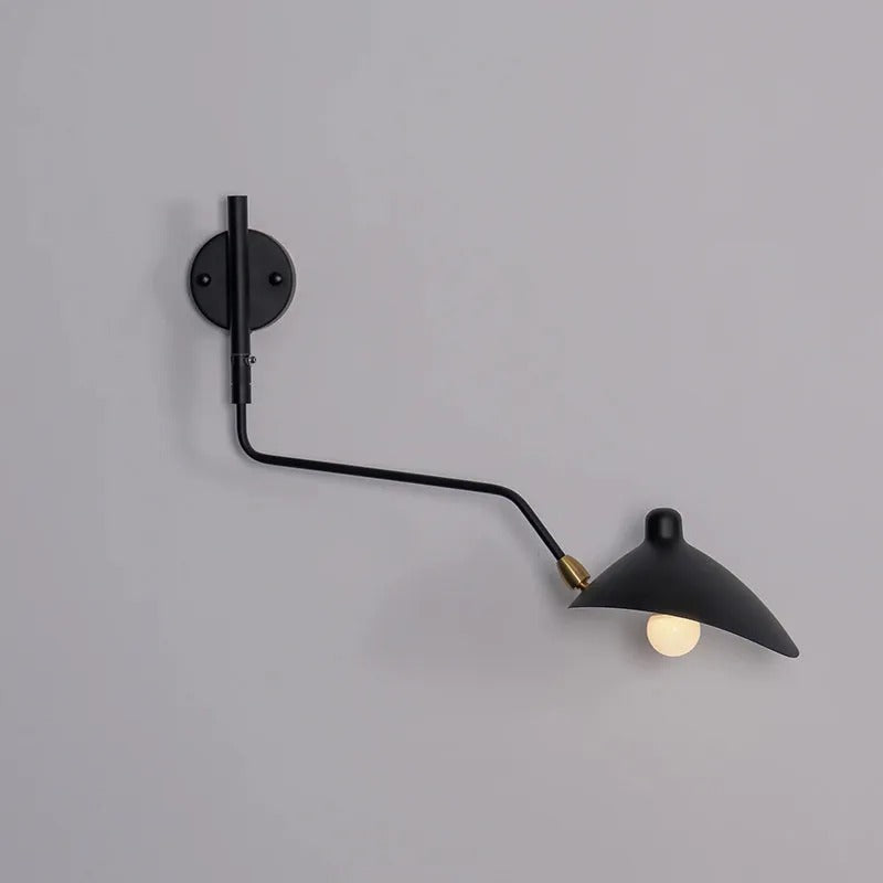 Arisha Wall Lamp Industry Metal Living Room