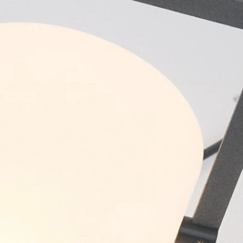 Ray Minimalist Cylinder Glass Acrylic Outdoor Floor Lamp