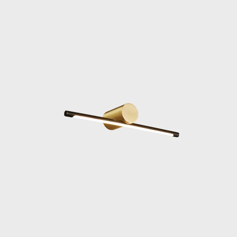 Arisha Minimalist Linear Acrylic Wall Lamp Mirror Front Vanity Light - Letslighting