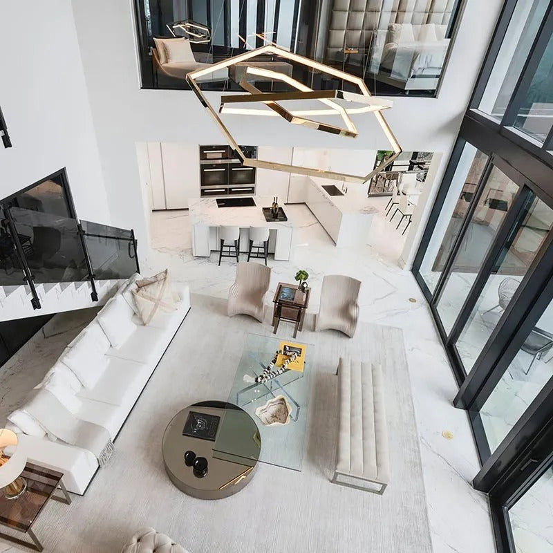 Arisha Minimalist Geomatic Pendant Light DIY - Letslighting