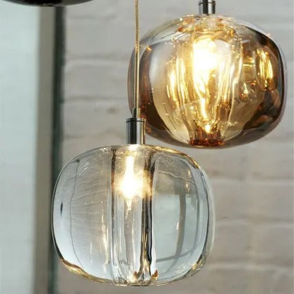 Valentina Modern Bubble Glass LED Pendant Light